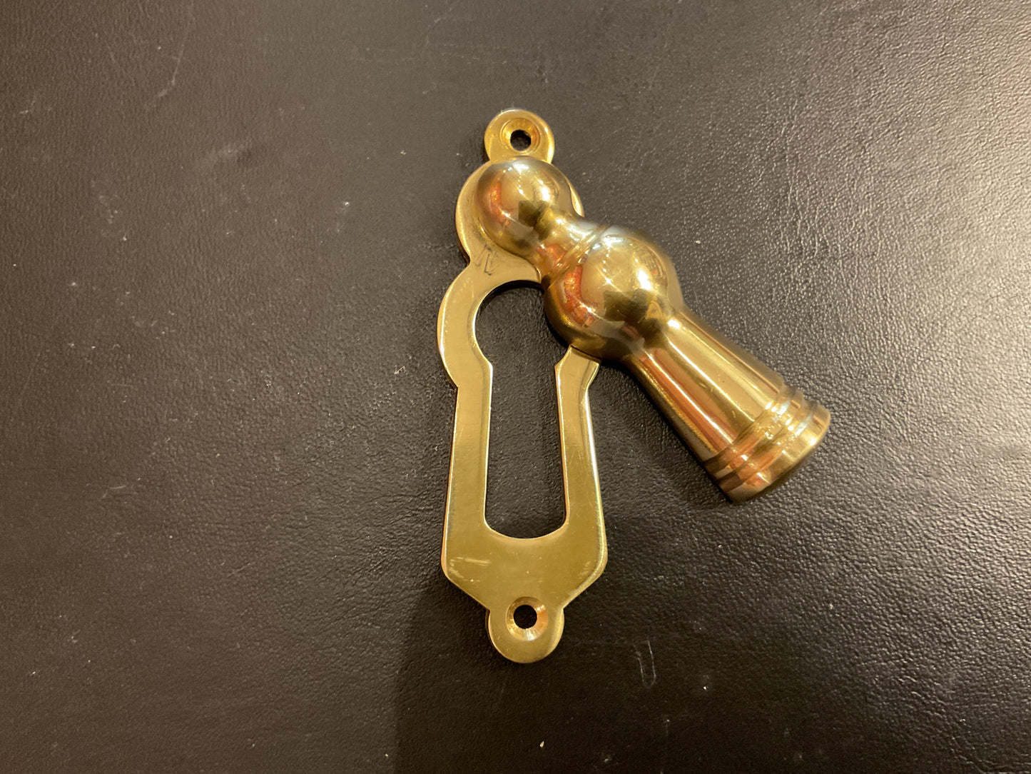 8061A - Polished Brass Lacquered Lady Escutcheon