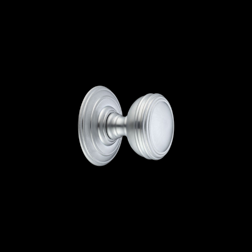 1807 - Satin Chrome concealed fix mort knob