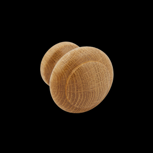 2511 - 38mm Raw Oak Knob