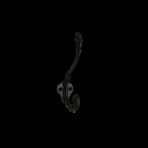 4464 - Black iron fancy H&C hook