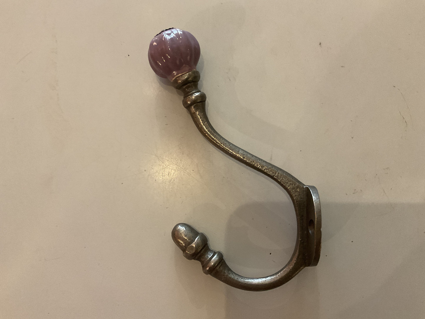 26V - Antique Iron H&C Hook Violet Shell Tip