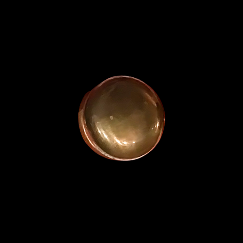 71 - Antique Brass 32mm Bolt Fix Knob