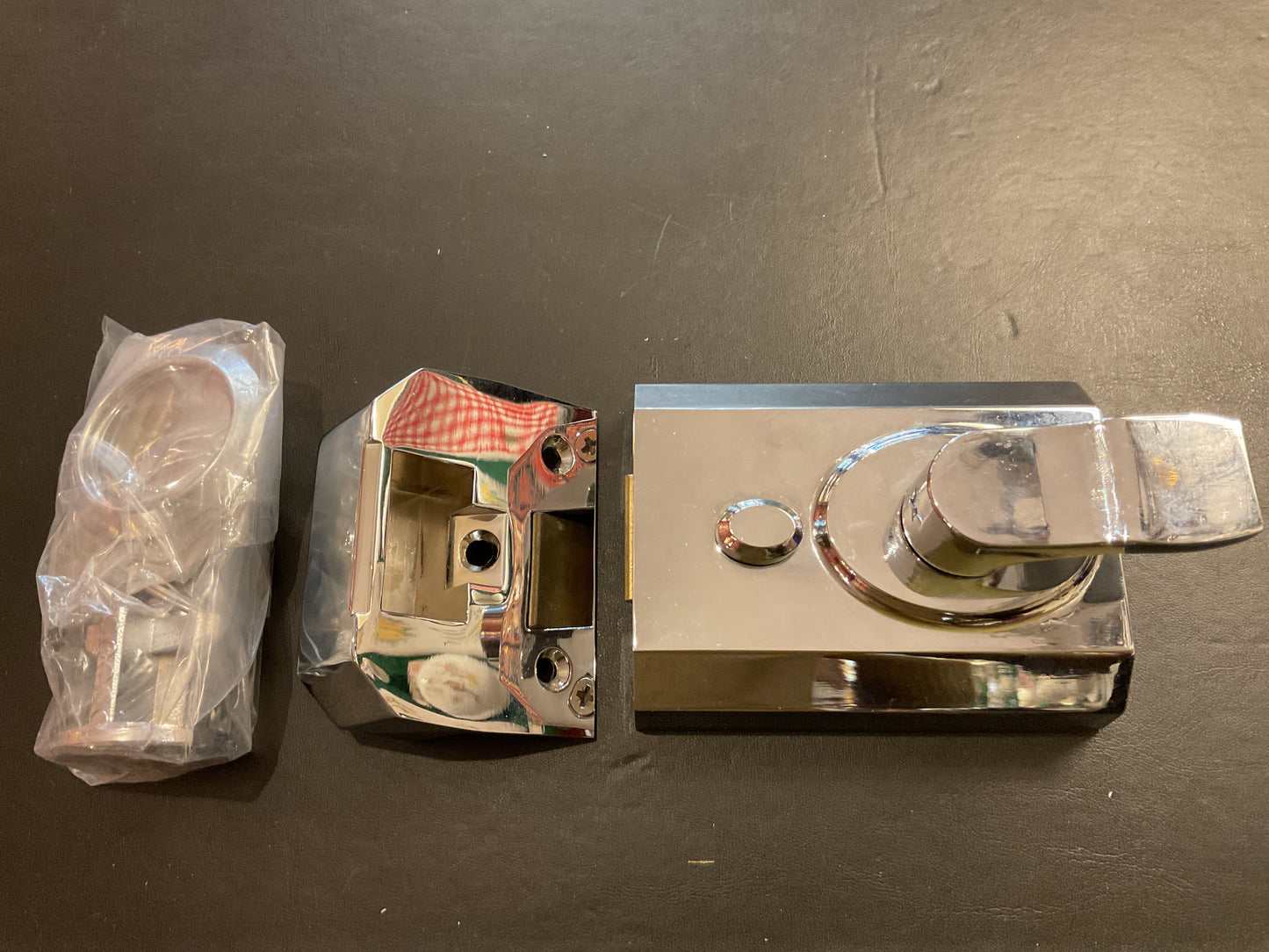 2643 - Polished Chrome 60mm Night Latch