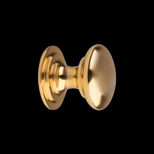 89 - Polished Brass 50mm Knob
