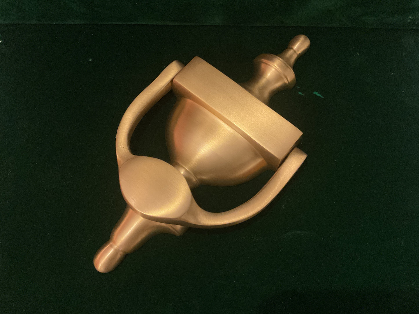 1905S - Urn Door Knocker Satin Brass