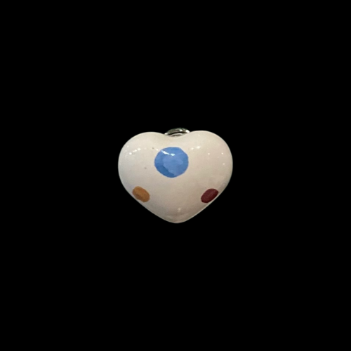 731 - Multi spot 35mm heart knob