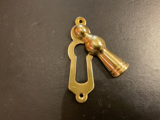 8061A - Polished Brass Lacquered Lady Escutcheon