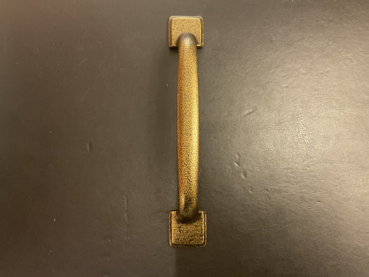 78 - Distressed Brass 128 mm bolt centres cabinet handle