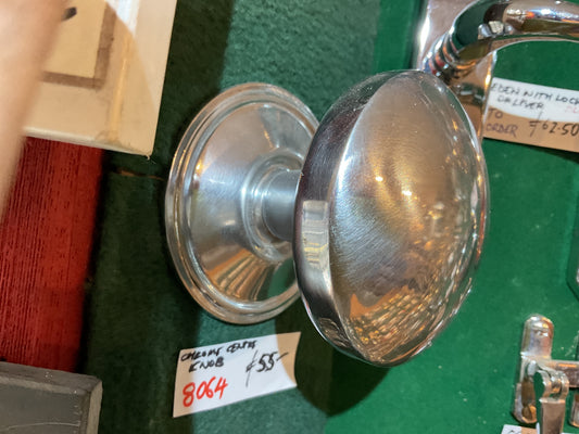 8064 - Satin Chrome 83 mm Centre Door Knob