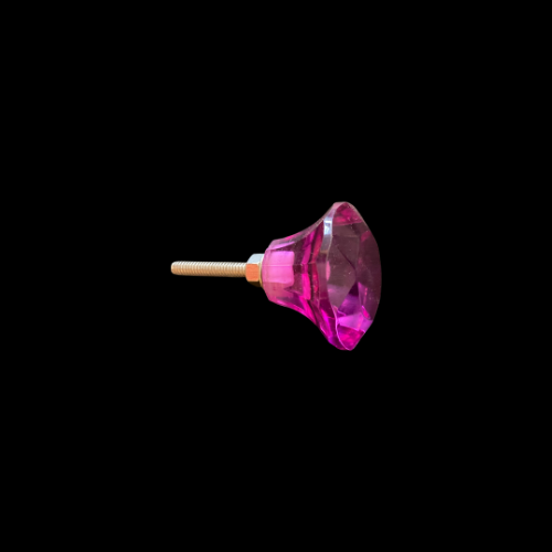 100 - 50mm Fuchsia Knob