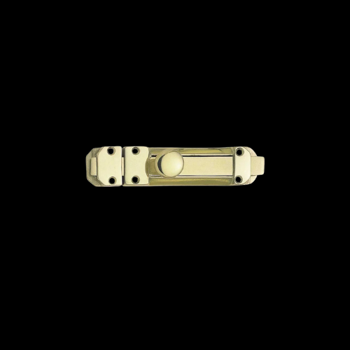 1054 - Polished Brass 205mm Surface Bolt
