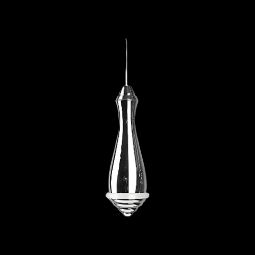 1101 - Polished Chrome 80mm Traditional Light Pull