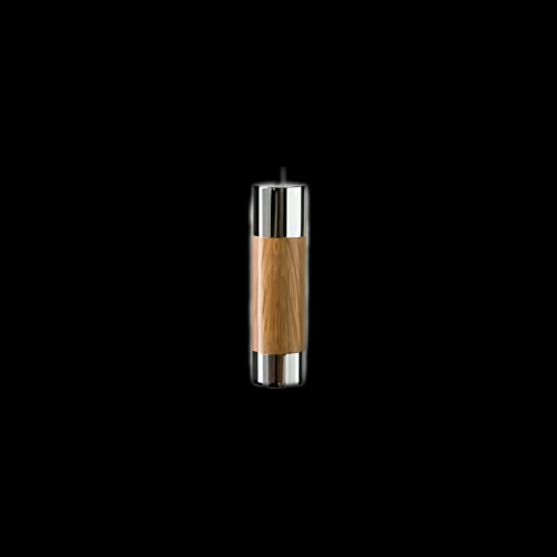 1110 - Polished Chrome / Light Oak Light Pull