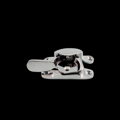 148C - Polished Chrome Locking Sash Catch