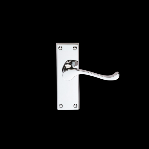 1625B - Polished Chrome Scroll Bathroom Levers