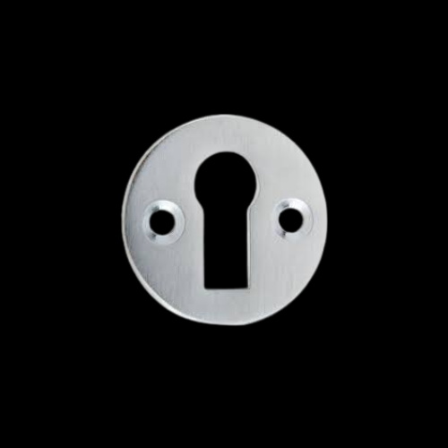 1630A - Satin Chrome round open escutcheon