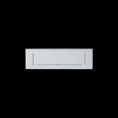 1634 - Polished Chrome 305 x 104mm Letterplate