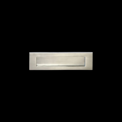 1634A - Satin Chrome 305 x 104 Letter Plate