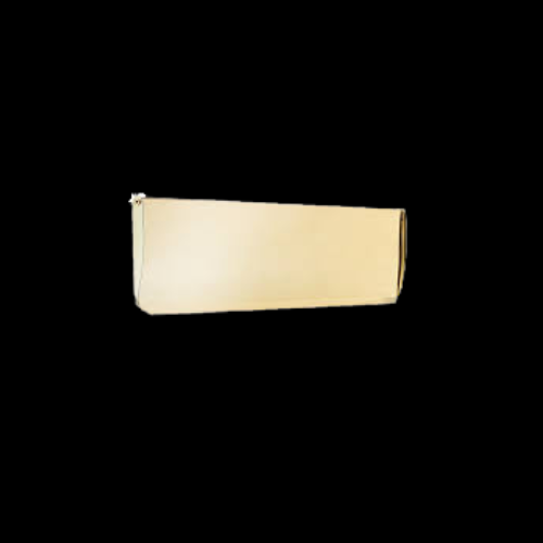 1768 - Polished Brass 280 x 80mm letter tidy
