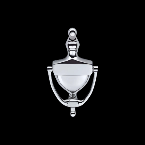 1637 - Polished Chrome 153 x 77mm Urn Knocker