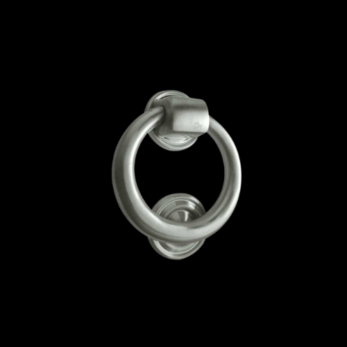 1638SC - Satin Chrome 100mm ring knocker