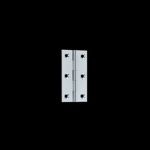 1646 - Polished Chrome 76 x 42mm Butt Hinges
