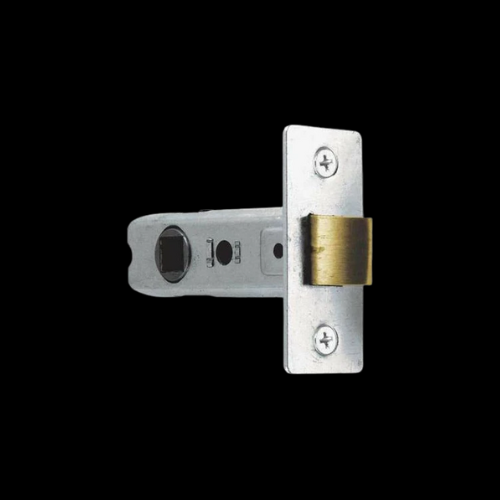 1649 - Nickel plated 76mm tubular latch