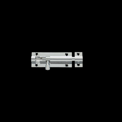 17 - 100mm x 38 mm Polished Chrome Straight Bolt
