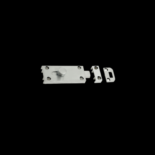 1734A - Satin Chrome bathroom bolt