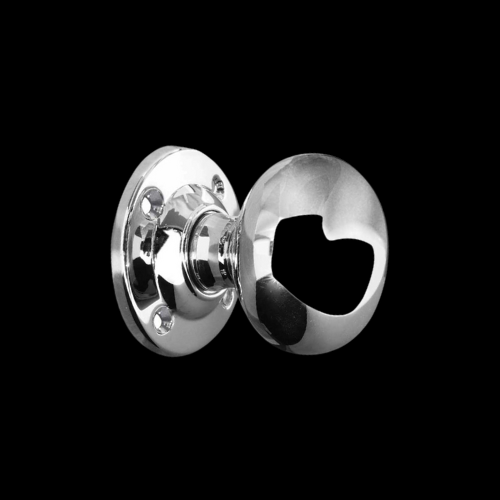 1777C - Polished Chrome 50mm Bun Mortice Knobs