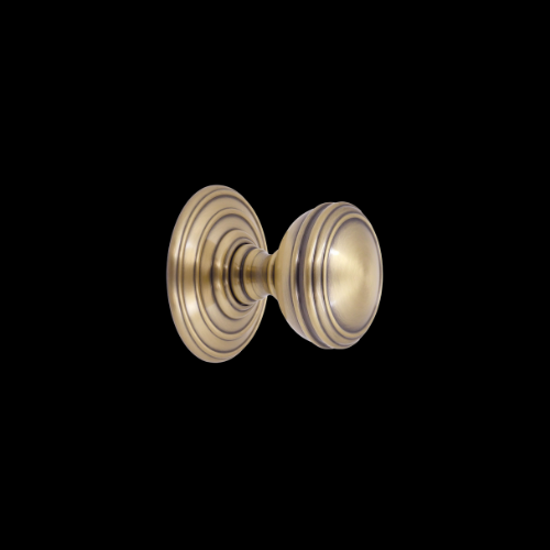 1804 - Antique Brass concealed fix mortice knob