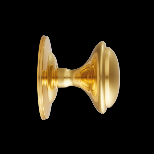 1916 - PB round centre doorknob