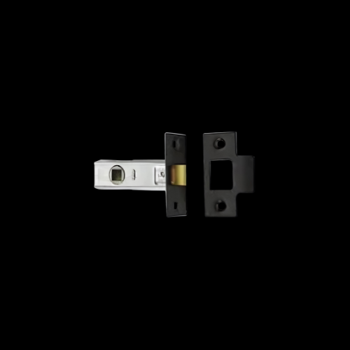 2195B - Black 64mm tubular latch