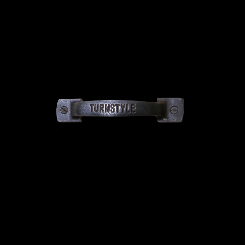 223 - Antique Iron 120mm Handle