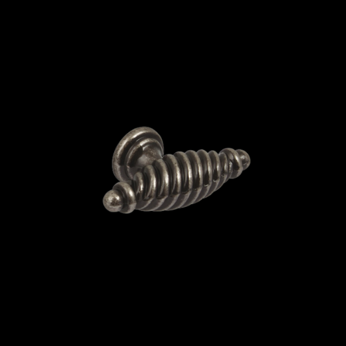 2333 - Pewter 65 mm twisted tee handle