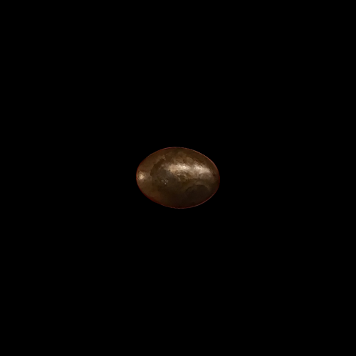 2344 - Antique Brass 40mm Oval Knob