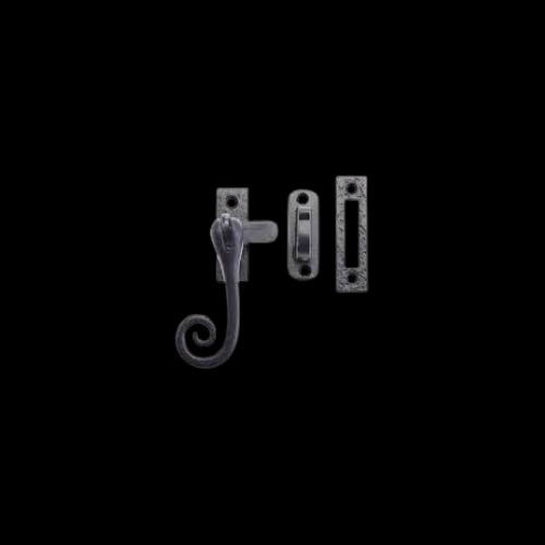 247 - Black monkey tail casement window catch
