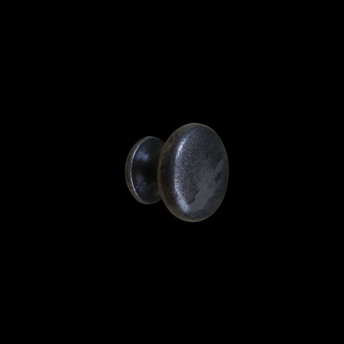 25 - Antique Iron 35mm Shaker Knob