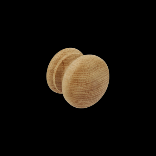 2512 - 44mm Raw Oak Knob