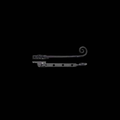 256 - Black 8" monkey tail stay
