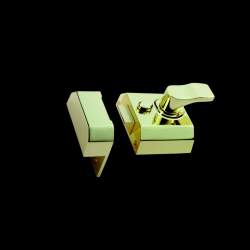 2642 - Brass plated 40mm nightlatch