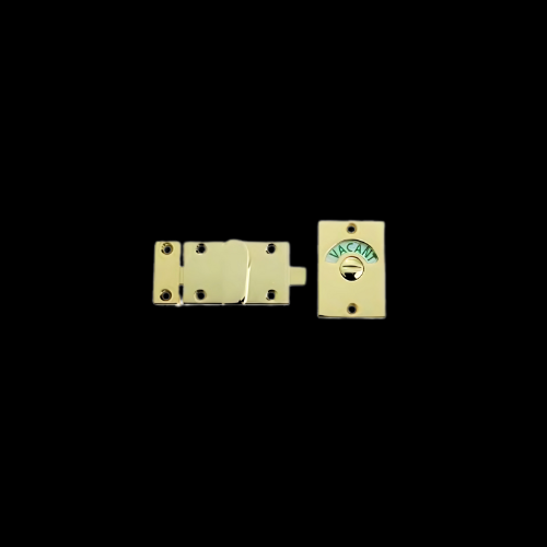 2654 - PVD polished brass indicator bolt