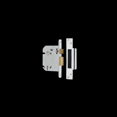 2655SC - Satin Chrome 64mm 3 lever mortice lock