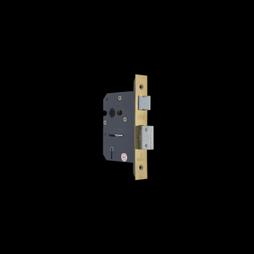 2656 - PVD 76mm 3 lever mortice lock