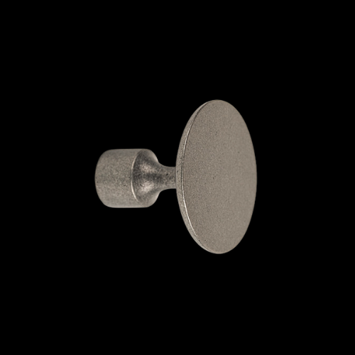 2681 - Antique Pewter 35mm disc knob