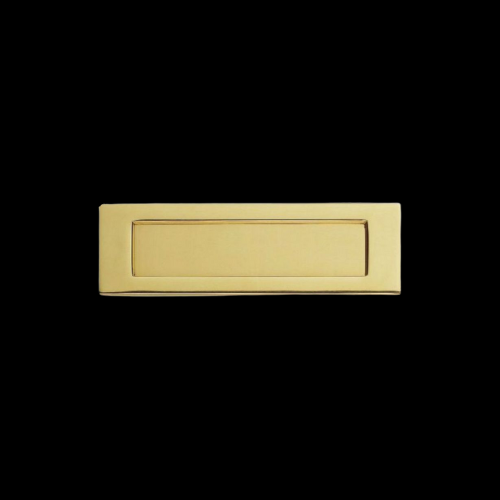3062 - Polished Brass 278 x 95mm Letter Plate