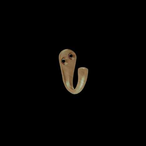 3085 - Antique Brass robe hook