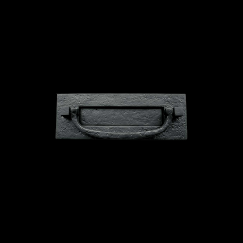 318 - Black postal knocker
