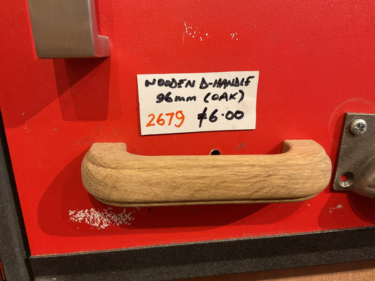 2679 - Oak 96 mm Bolt centres Cabinet Handle