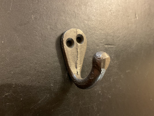 30 - Antique Iron Single Robe Hook